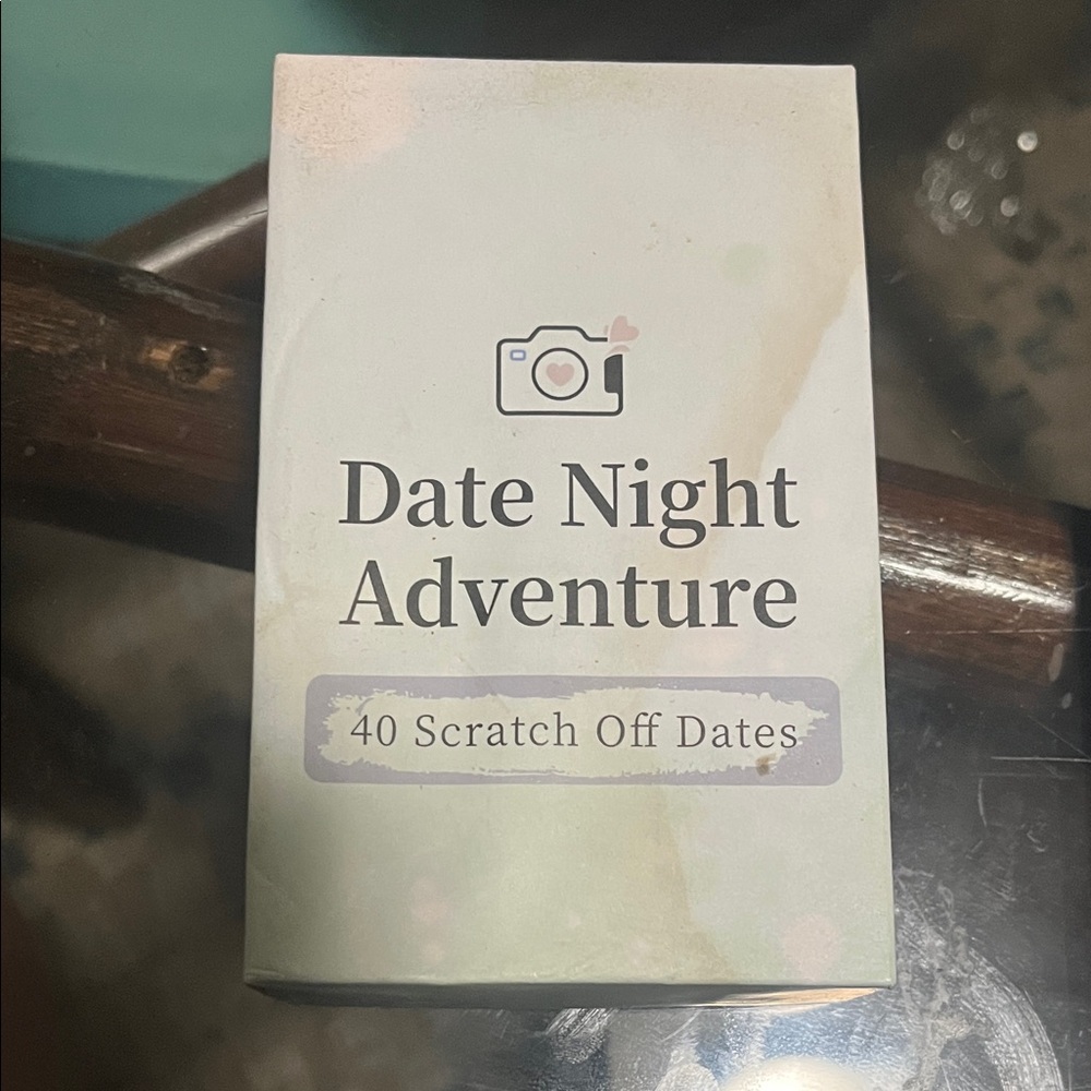 Date Night Adventure Scratch Off Cards